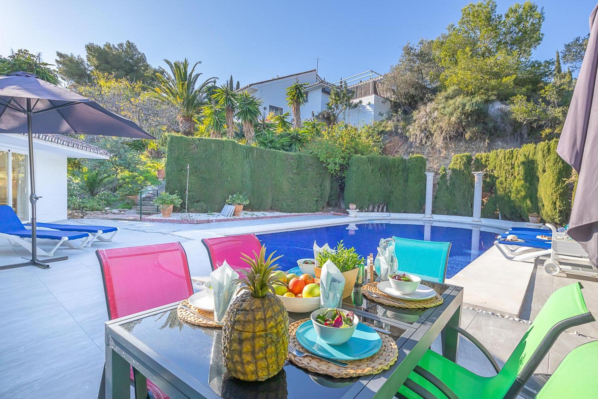 Pool Villa Rancho Domingo Family Friendly - Happy Rentals 贝纳尔马德纳 外观 照片